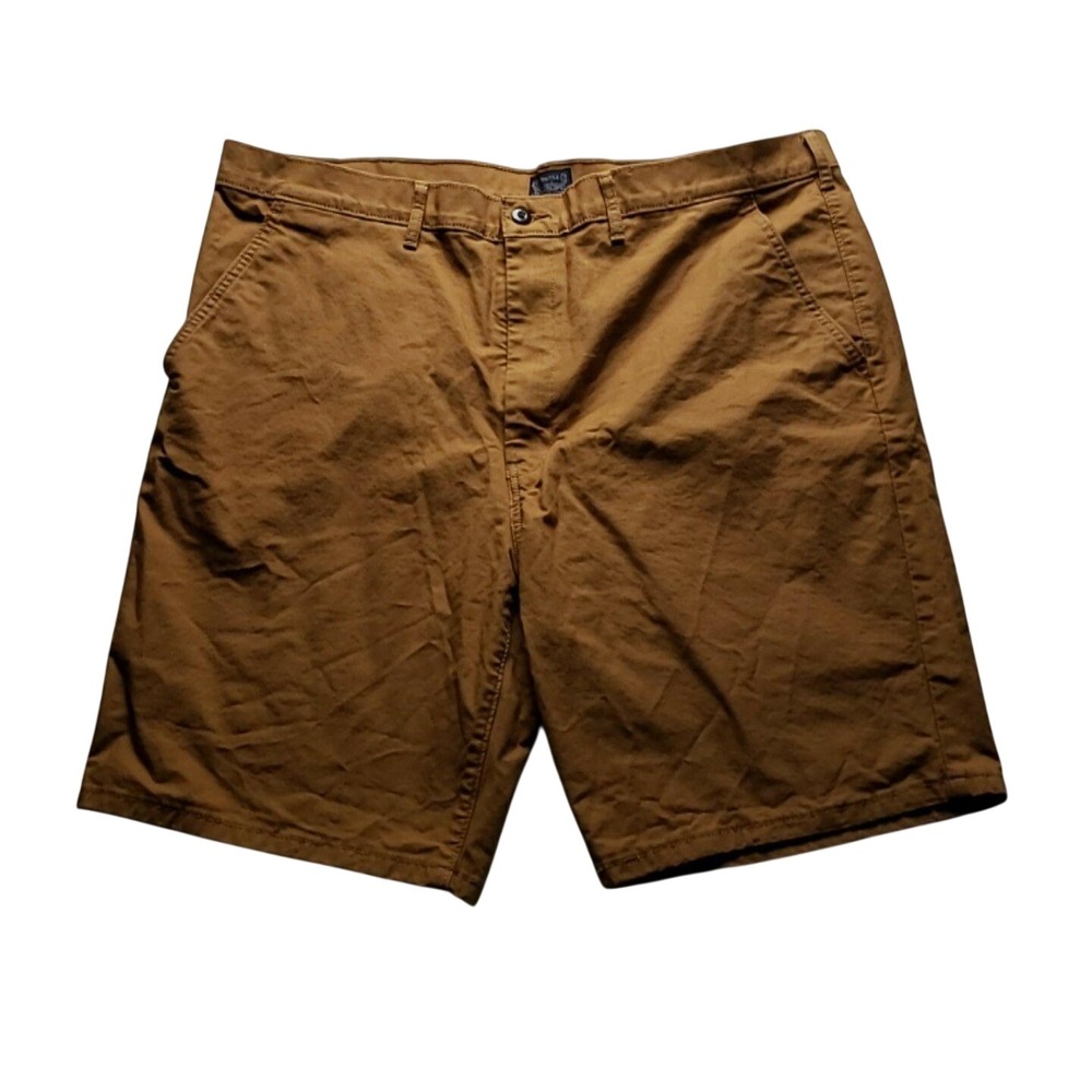 Levi's Shorts Mens 42 Brown Cotton Stretch Canvas Chino 9 Inseam Casual Summer